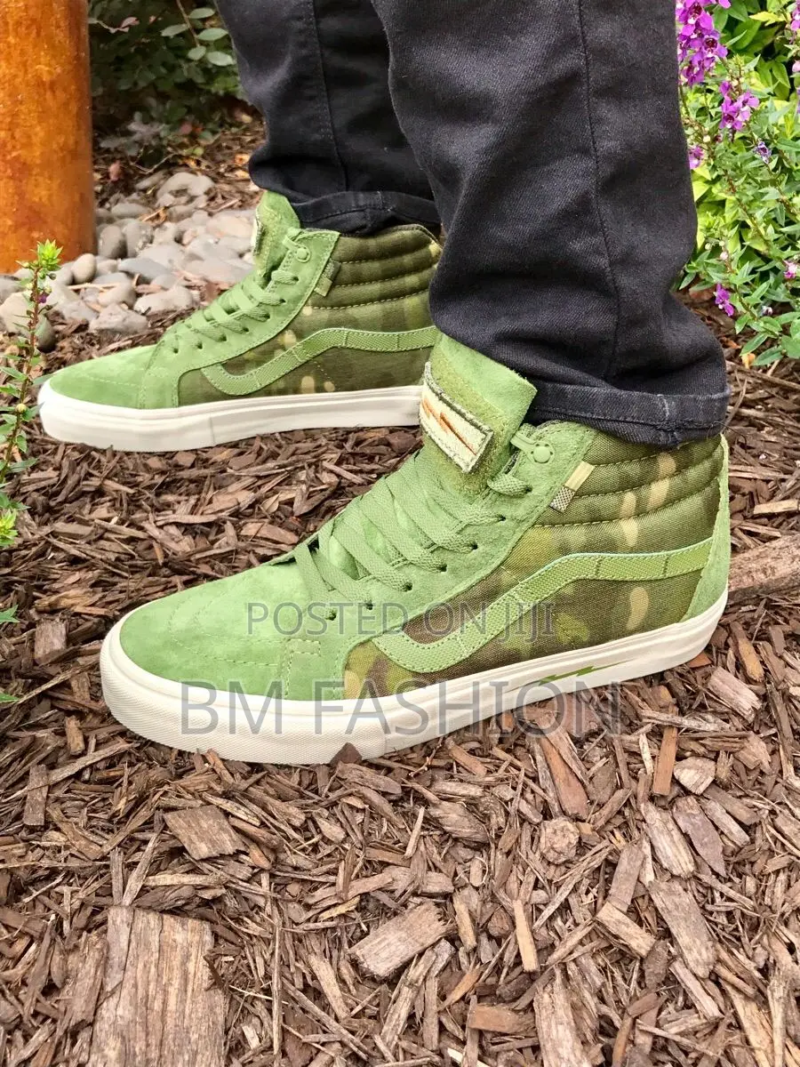 Vans Old Skool High Blue Black