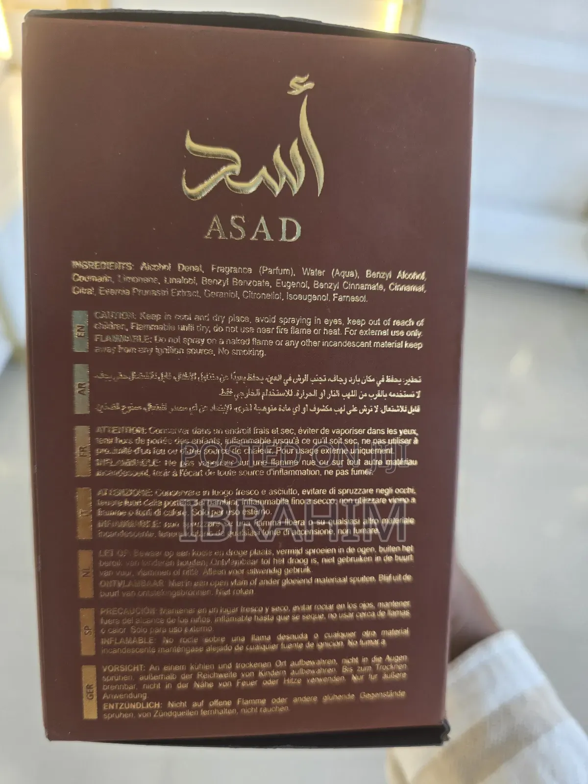 Asad Bourbon Perfume (Eid Discount)
