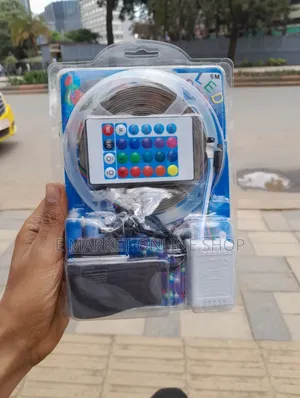 Photo - Led Strip Light Set the Mood: Dimmable, Color-Changing