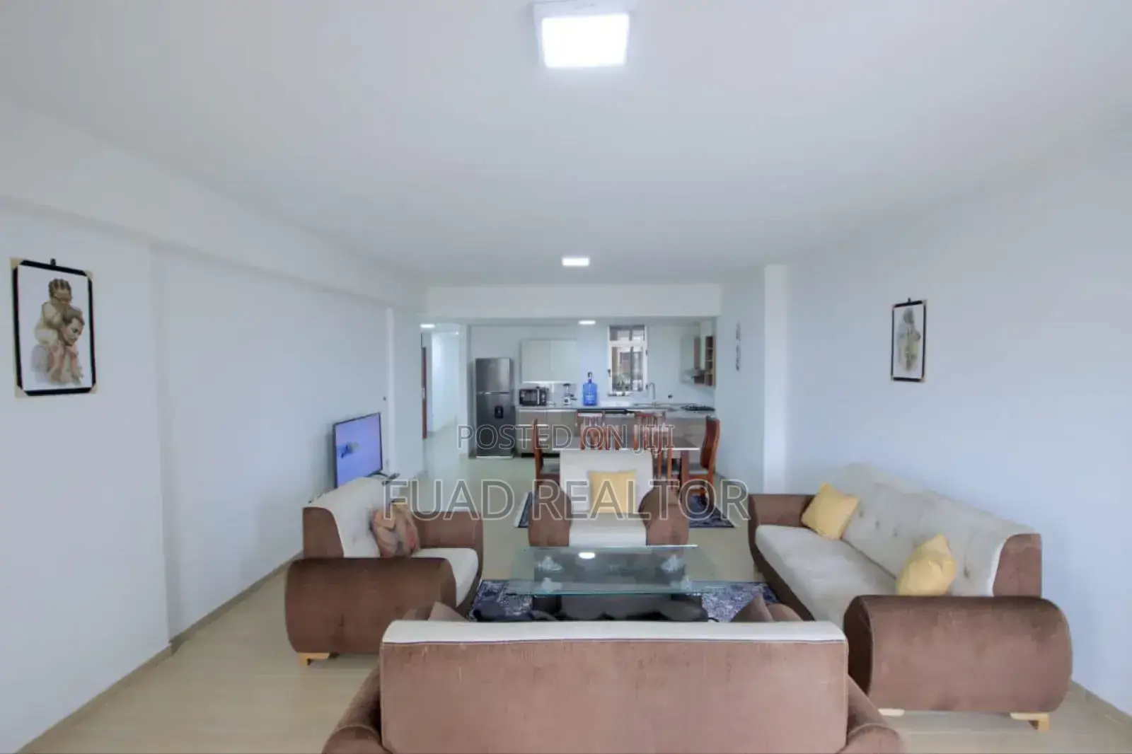 Furnished 3bdrm Apartment in Bole for rent