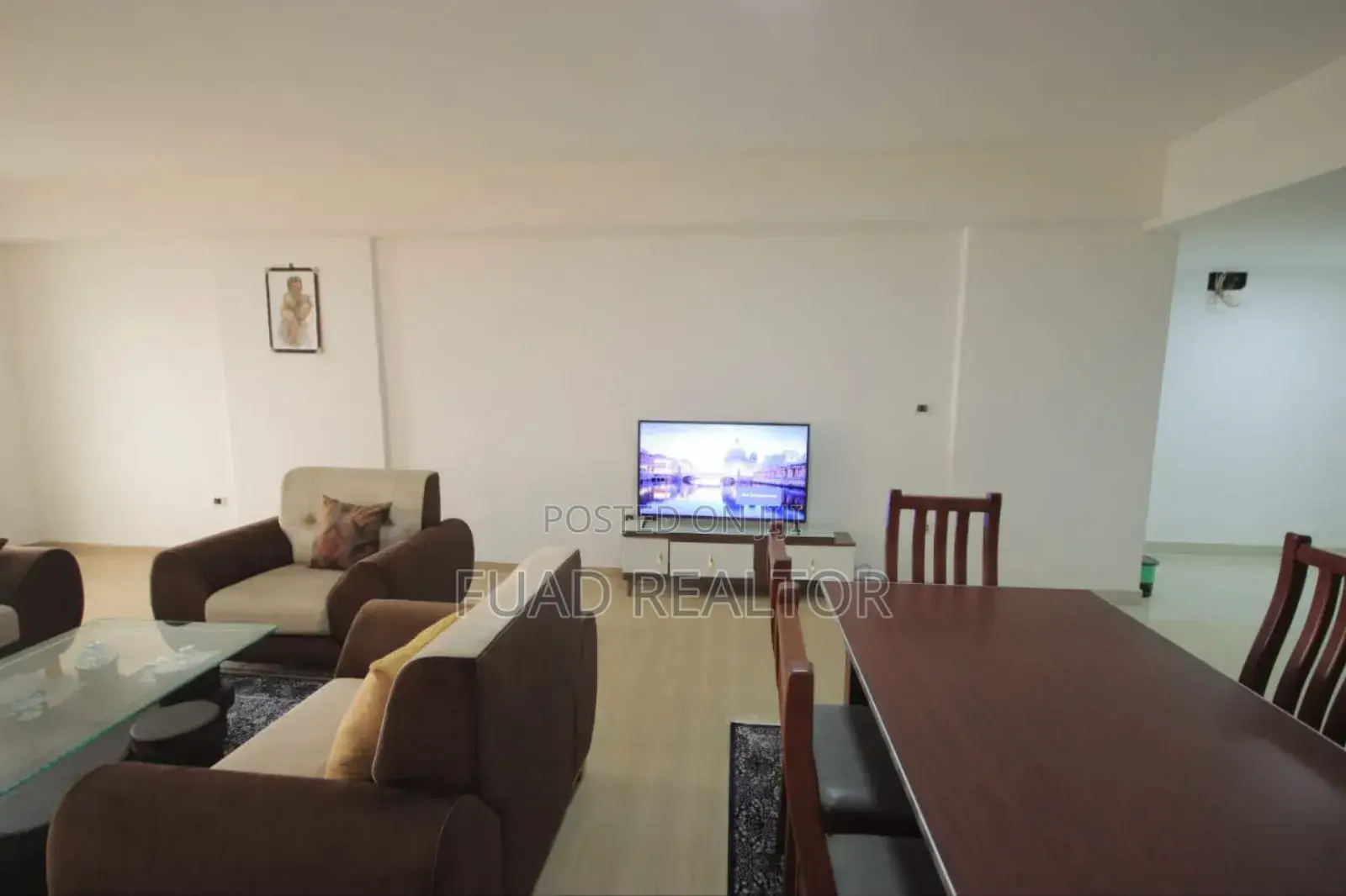 Furnished 3bdrm Apartment in Bole for rent
