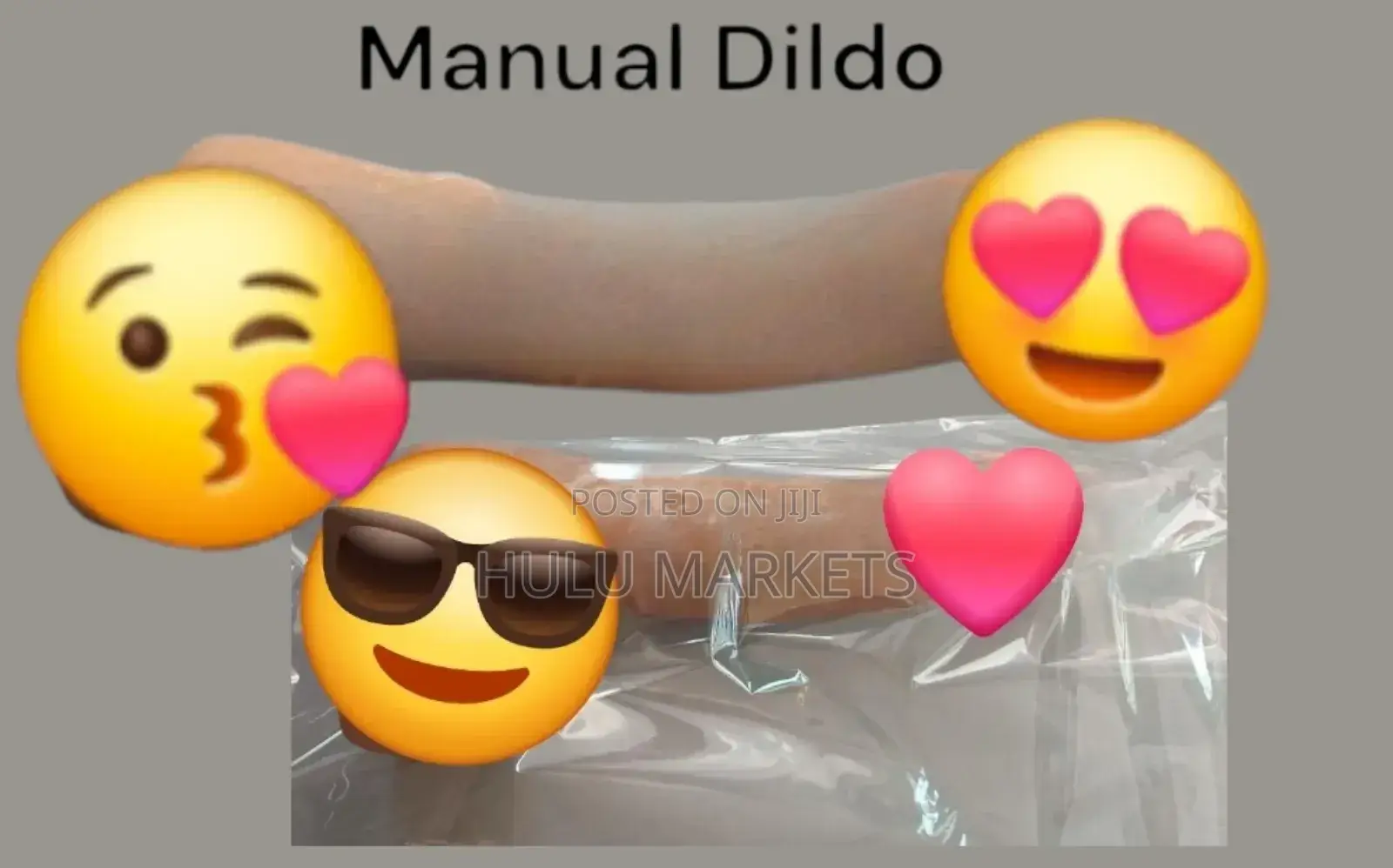 Realistic Manual Dildo
