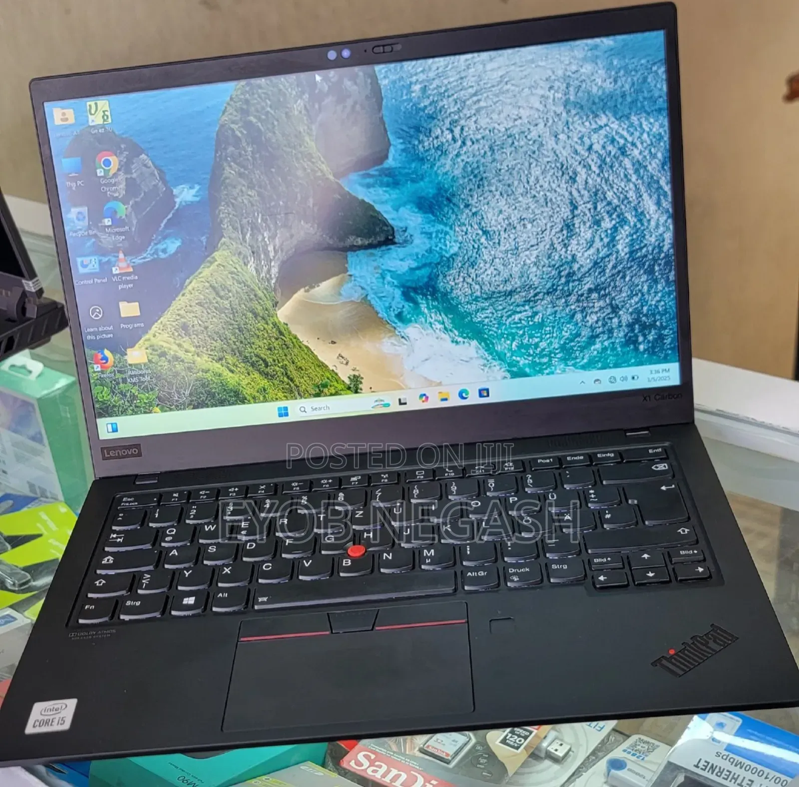 New Laptop Lenovo ThinkPad X1 Carbon 16GB Intel Core I7 SSD 512GB