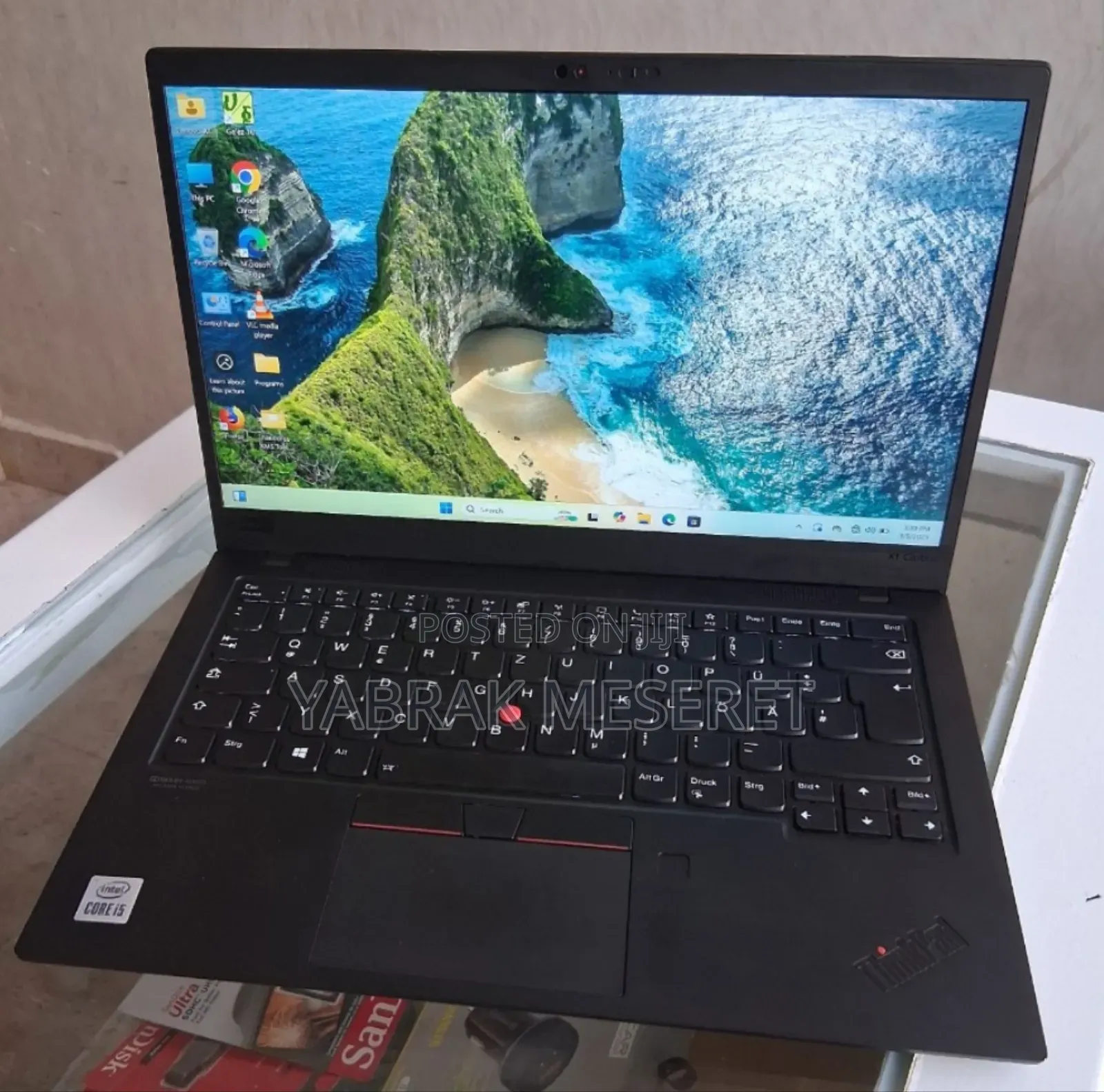 New Laptop Lenovo ThinkPad X1 Carbon 16GB Intel Core i5 SSD 512GB