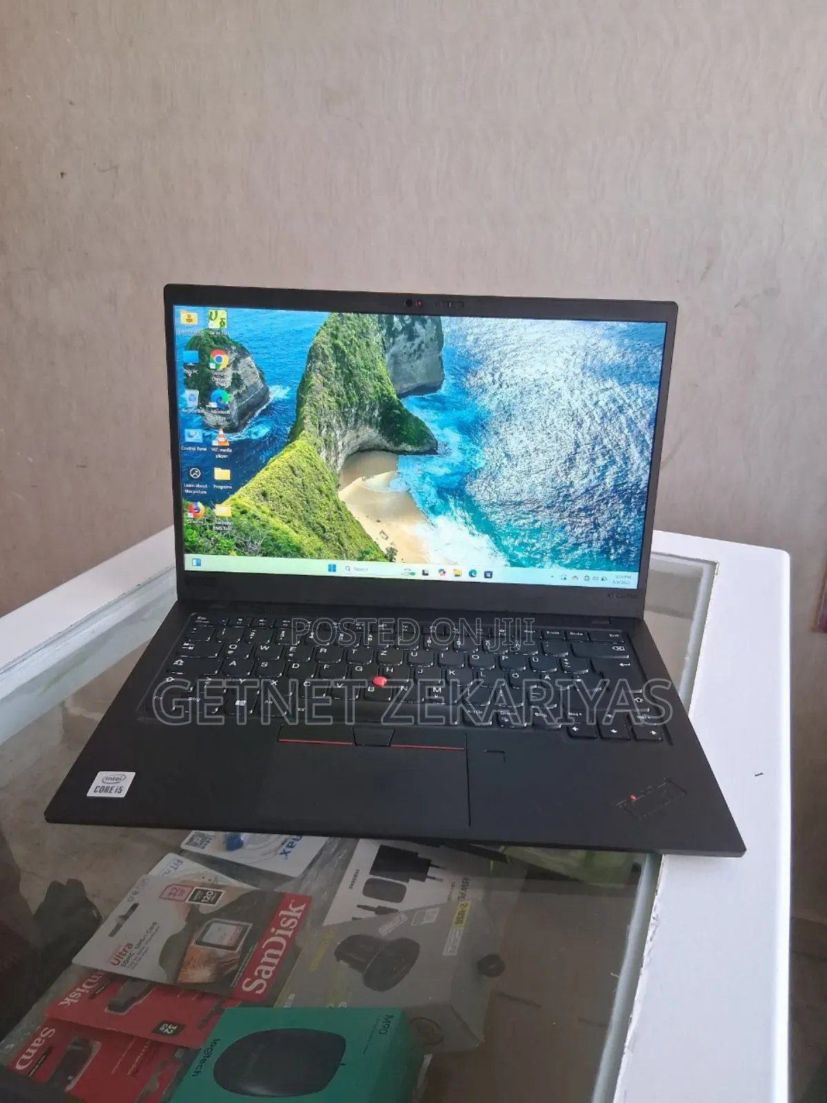 New Laptop Lenovo ThinkPad X1 Carbon 16GB Intel Core I5 SSD 512GB