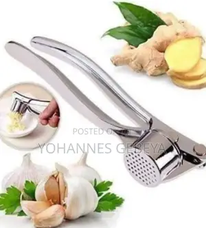 Photo - Stainless Steel Garlic Press