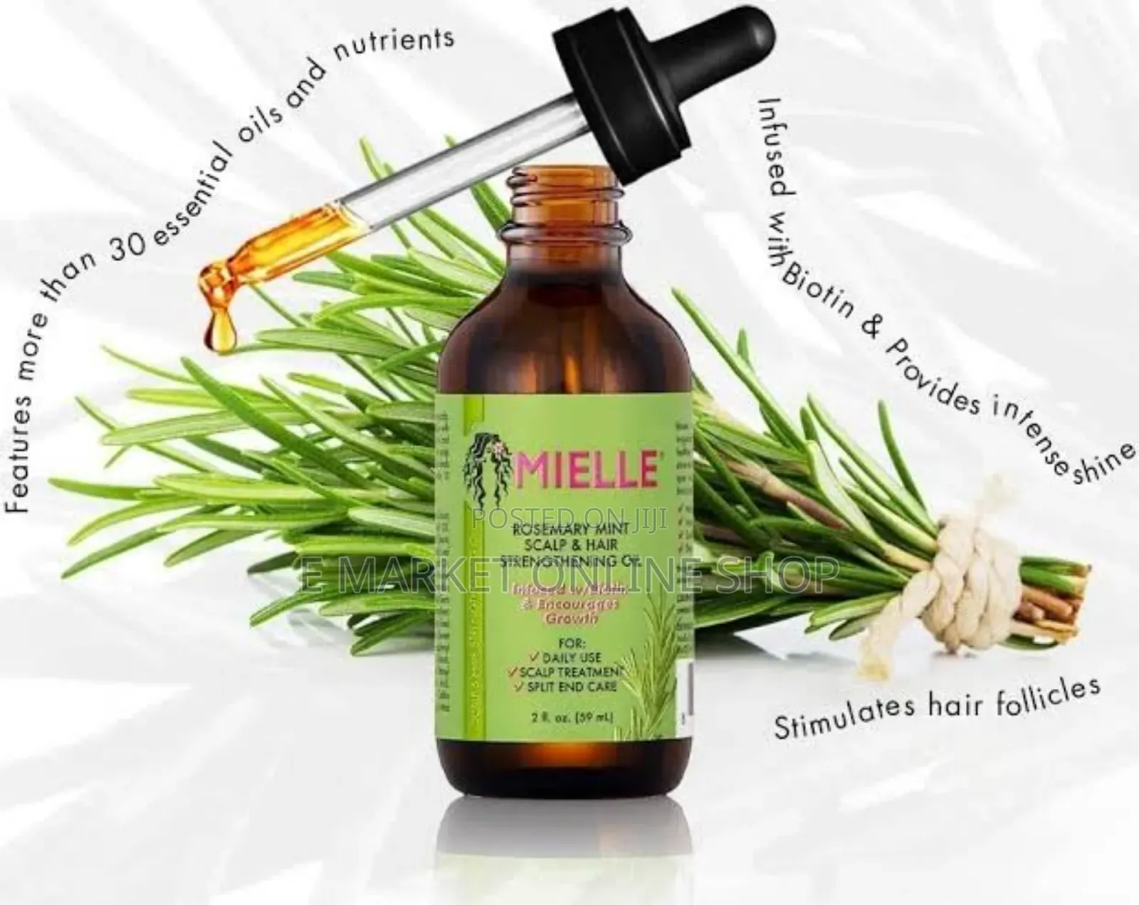 Mielle Rosemary Mint Nourish Strengthen Your Hair
