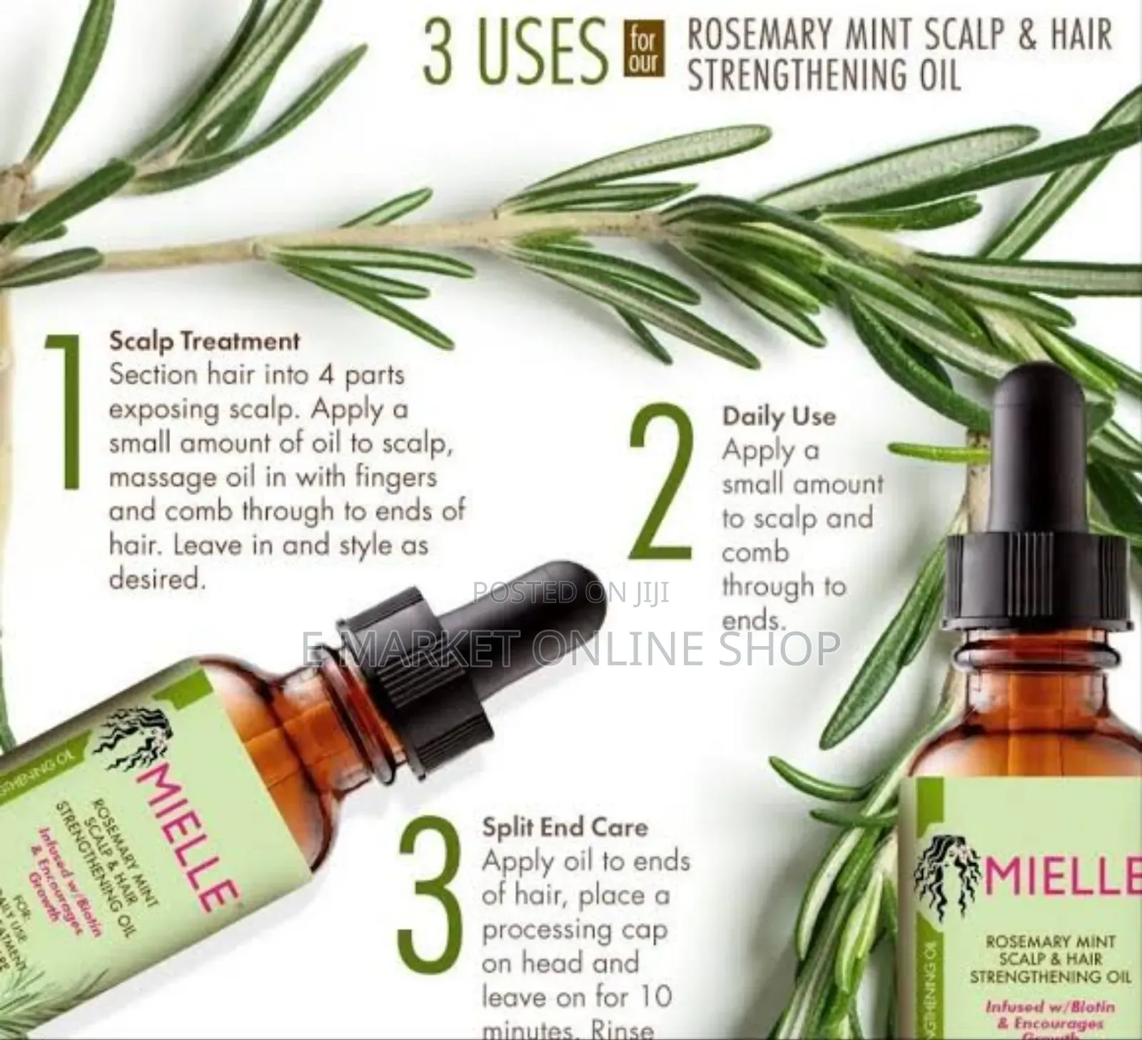 Mielle Rosemary Mint Achieve Your Hair Goals