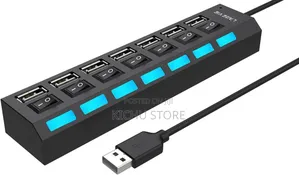 7 Port High Speed Multi Usb Hub