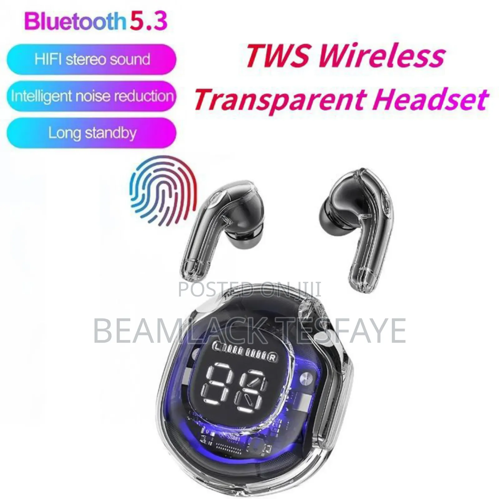 T8 TWS Bluetooth Earphones