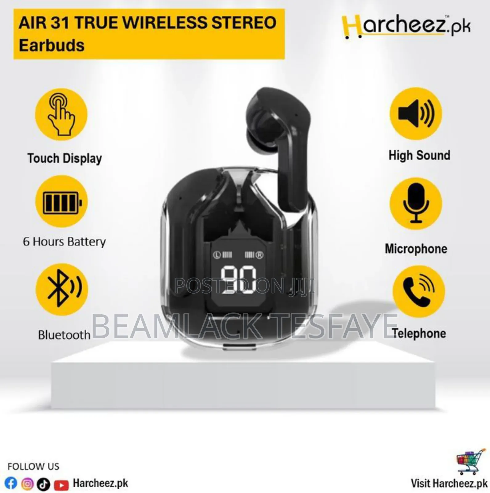 T8 TWS Bluetooth Earphones