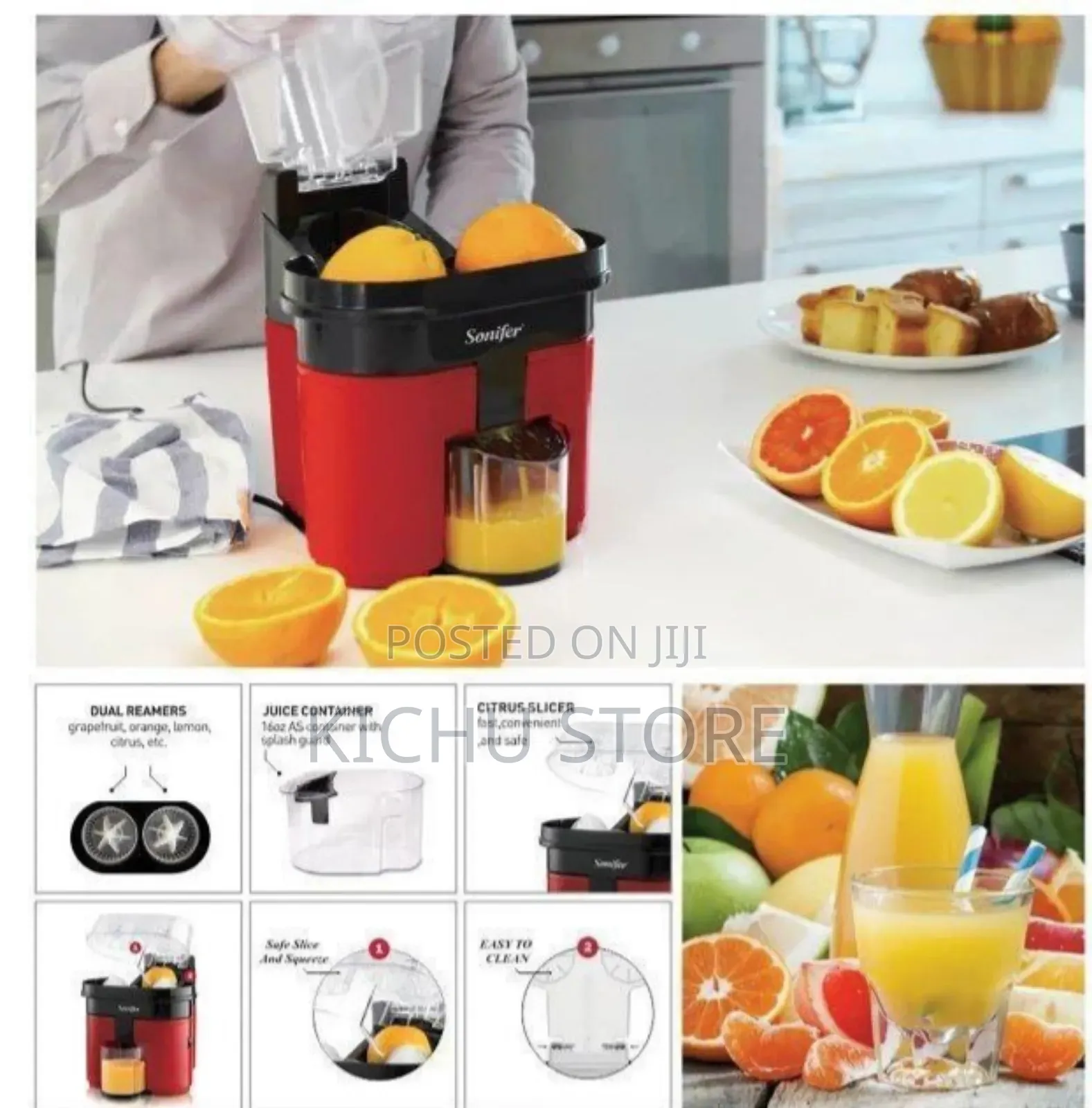 Sonifer Sf-5521 Double Juicer