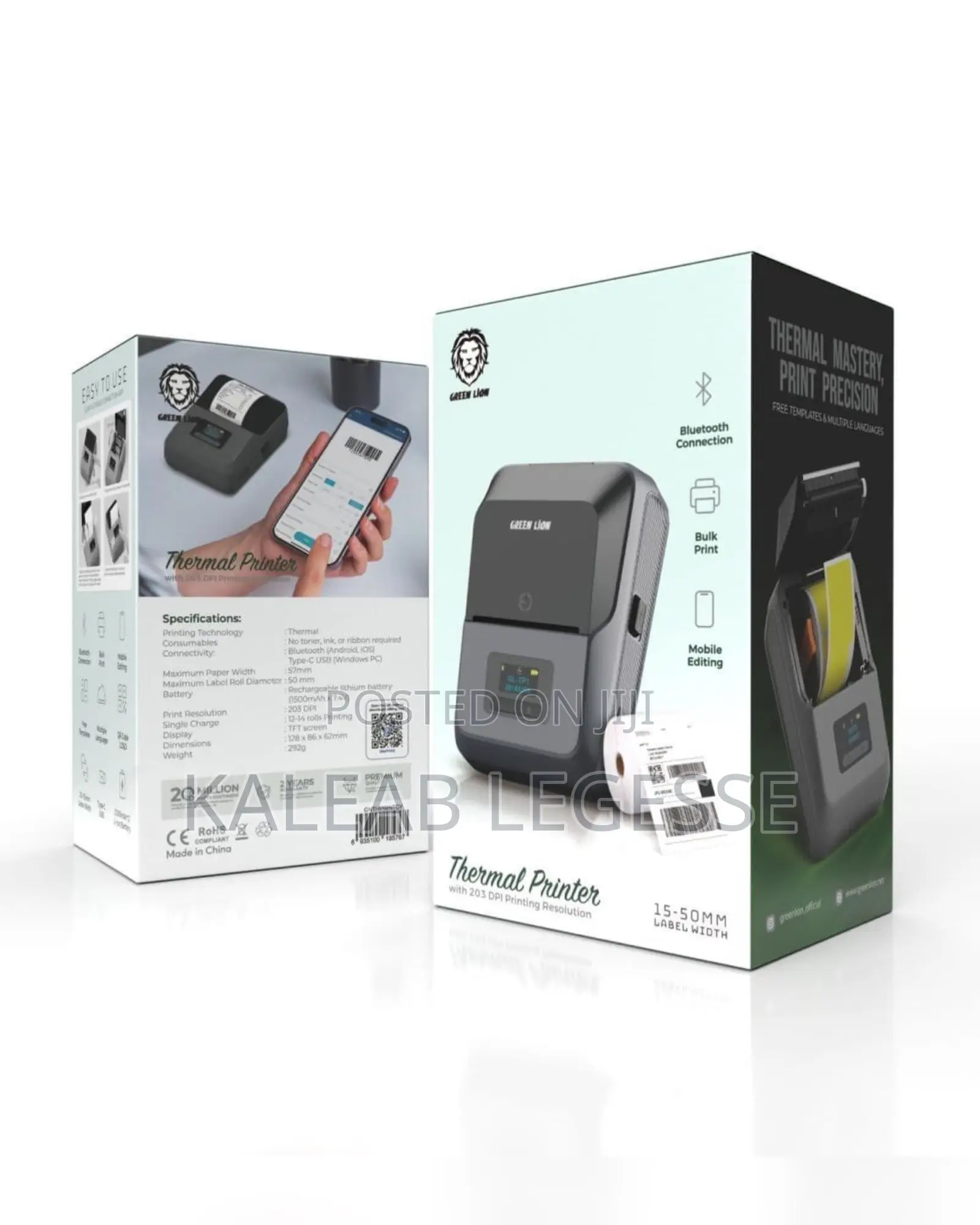 Green Lion Portable Thermal Printer