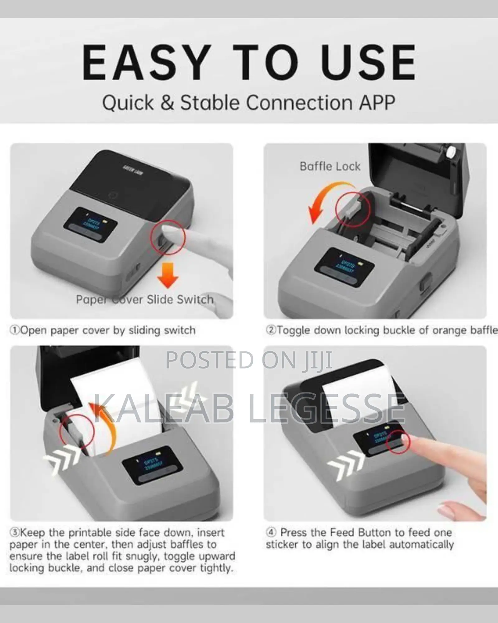 Green Lion Portable Thermal Printer