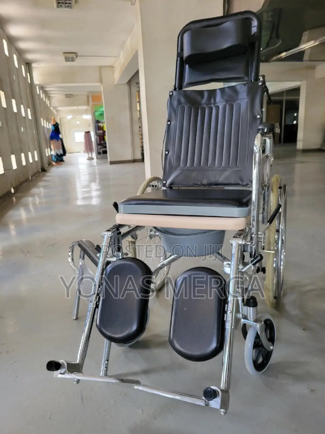 Sleeping Wheelchair With Commode፳煚customisation Armrest ዊልቼር
