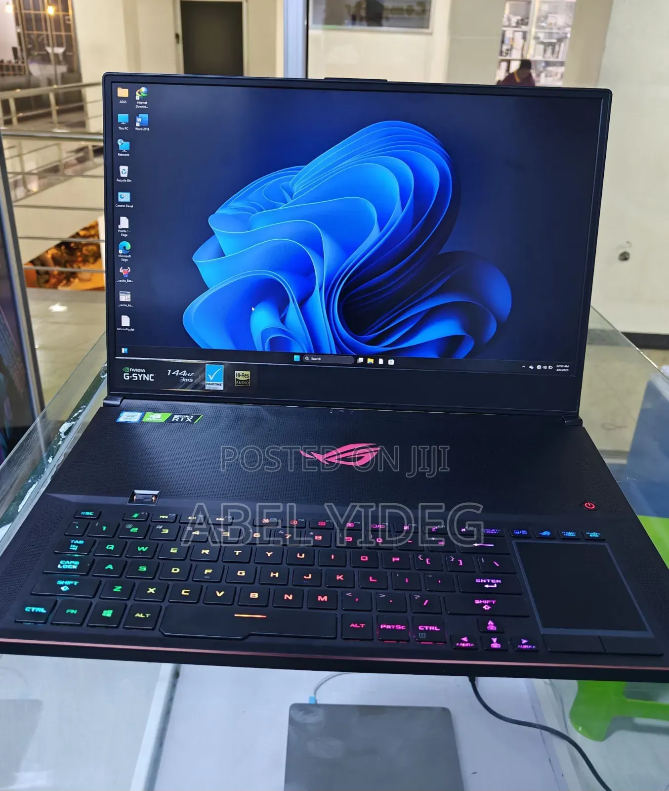 New Laptop Asus ROG Zephyrus S GX701 16GB Intel Core I7 SSD 1T