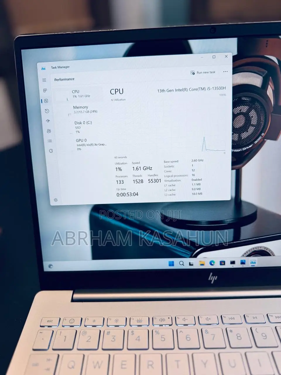 New Laptop HP Pavilion 15 16GB Intel Core I5 SSD 512GB