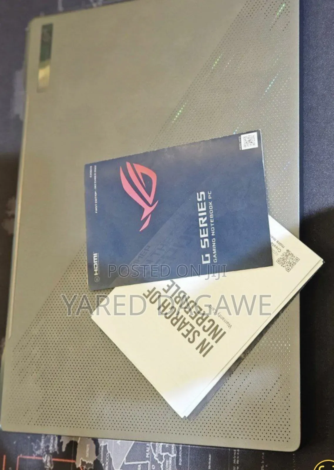 New Laptop Asus ROG Zephyrus G15 16GB Intel Core I7 SSD 512GB