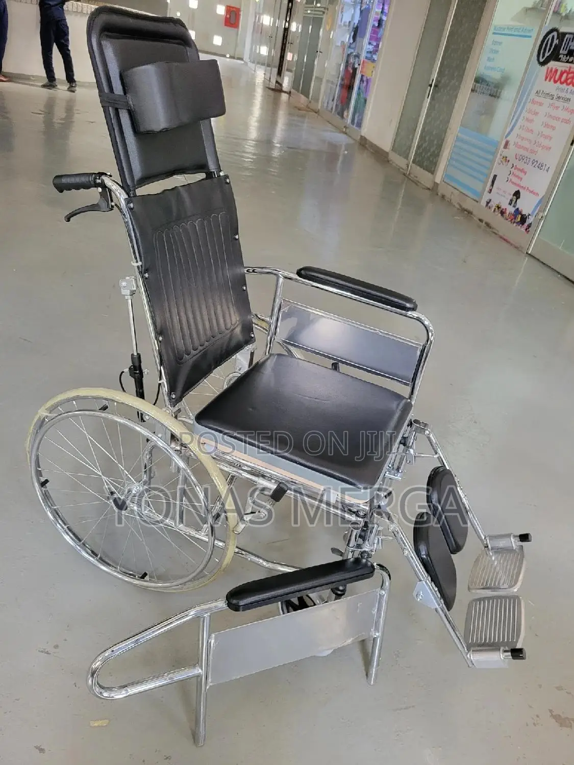 Healthshine Folding Reclining Wheelchair፪∞Wheelchair^Ţ^ዊልቼር