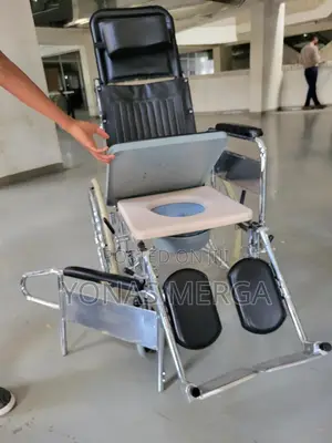 Photo - Healthshine Folding Reclining Wheelchair፪∞Wheelchair^Ţ^ዊልቼር