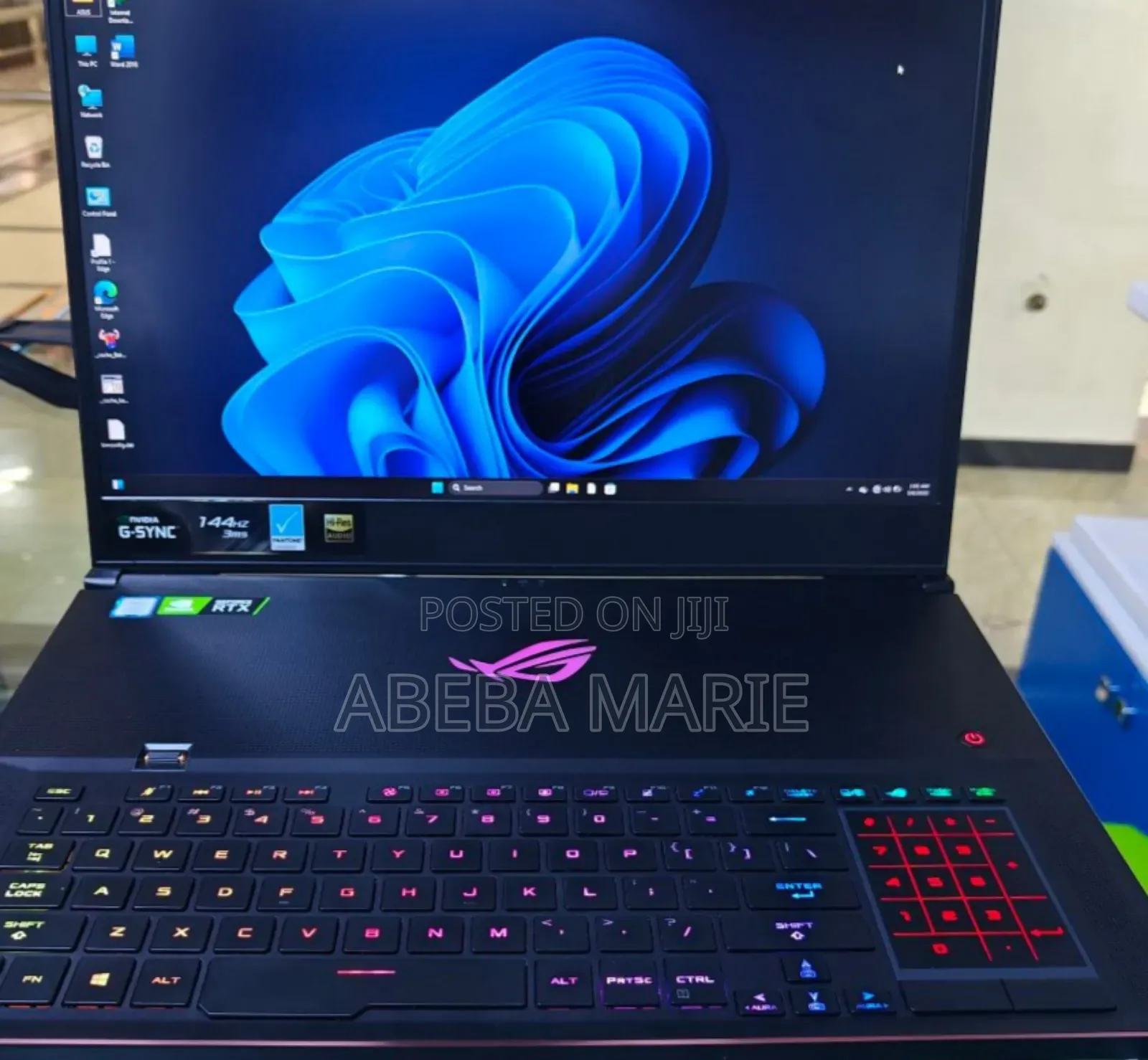 New Laptop Asus ROG Zephyrus G15 16GB Intel Core I7 SSD 1T