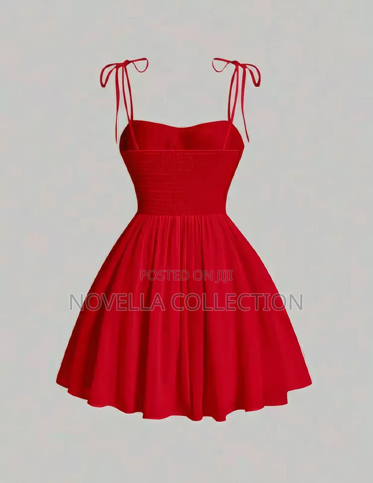 Beautiful Corset Red Dress (Available on Hand)