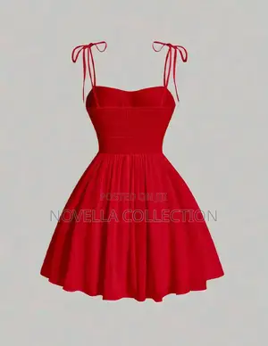 Beautiful Corset Red Dress (Available on Hand)