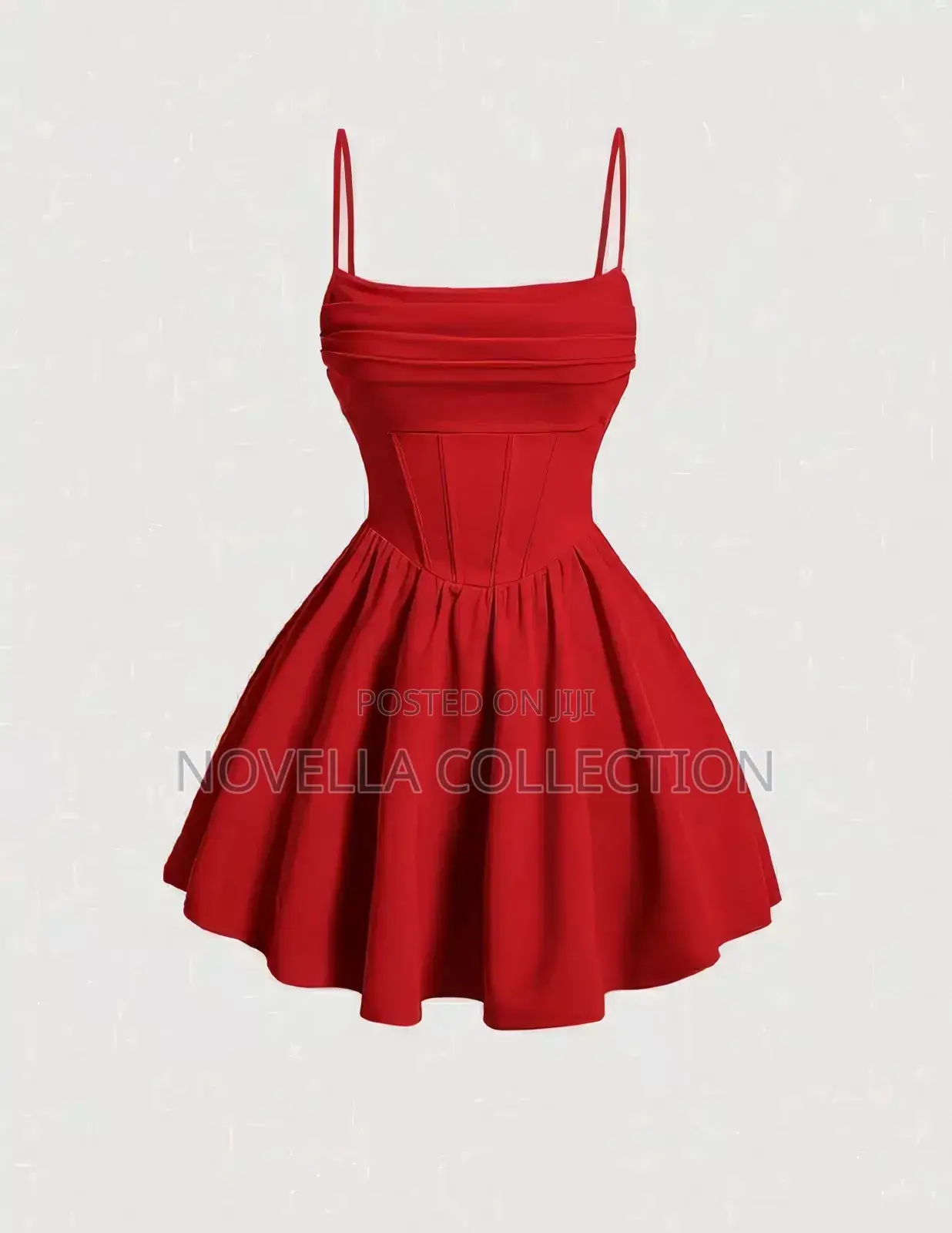 Beautiful Corset Red Dress (Available on Hand)