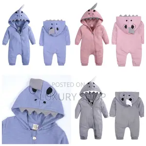 Newborn Baby Girls Boys Cotton Jumpsuits