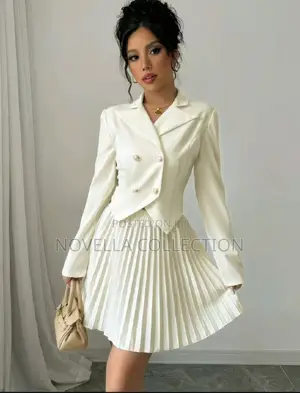 Beautiful Corset White Dress (Available on Hand)