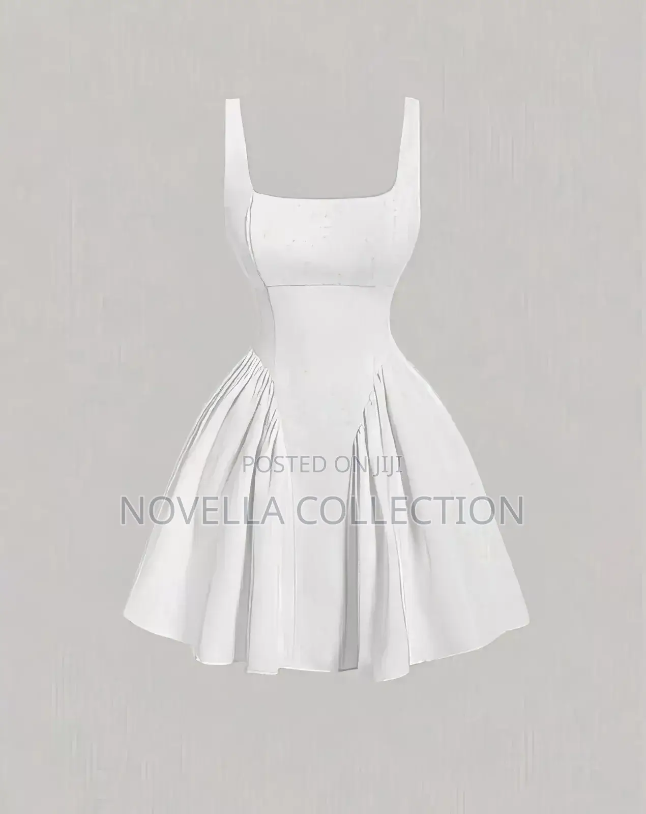 Beautiful Corset White Dress (Available on Hand)