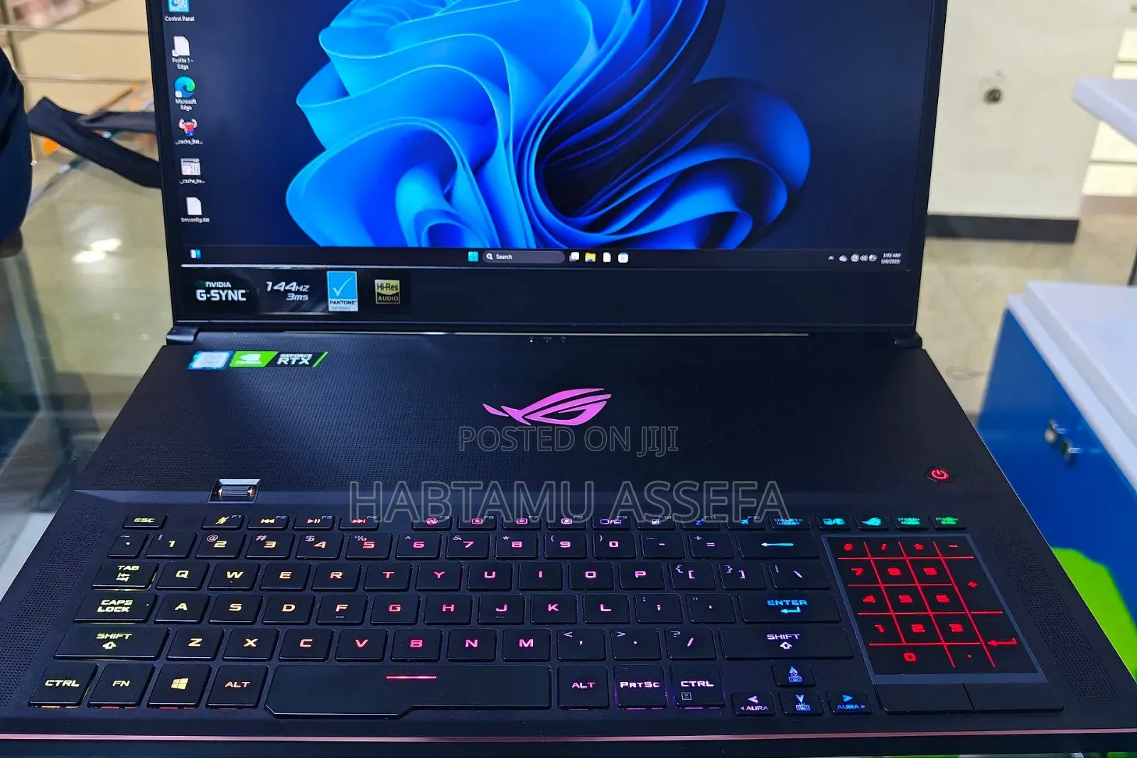 New Laptop Asus ROG Zephyrus S GX701 16GB Intel Core I7 SSD 1T