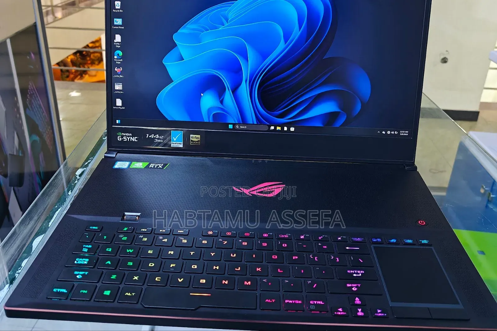 New Laptop Asus ROG Zephyrus S GX701 16GB Intel Core I7 SSD 1T