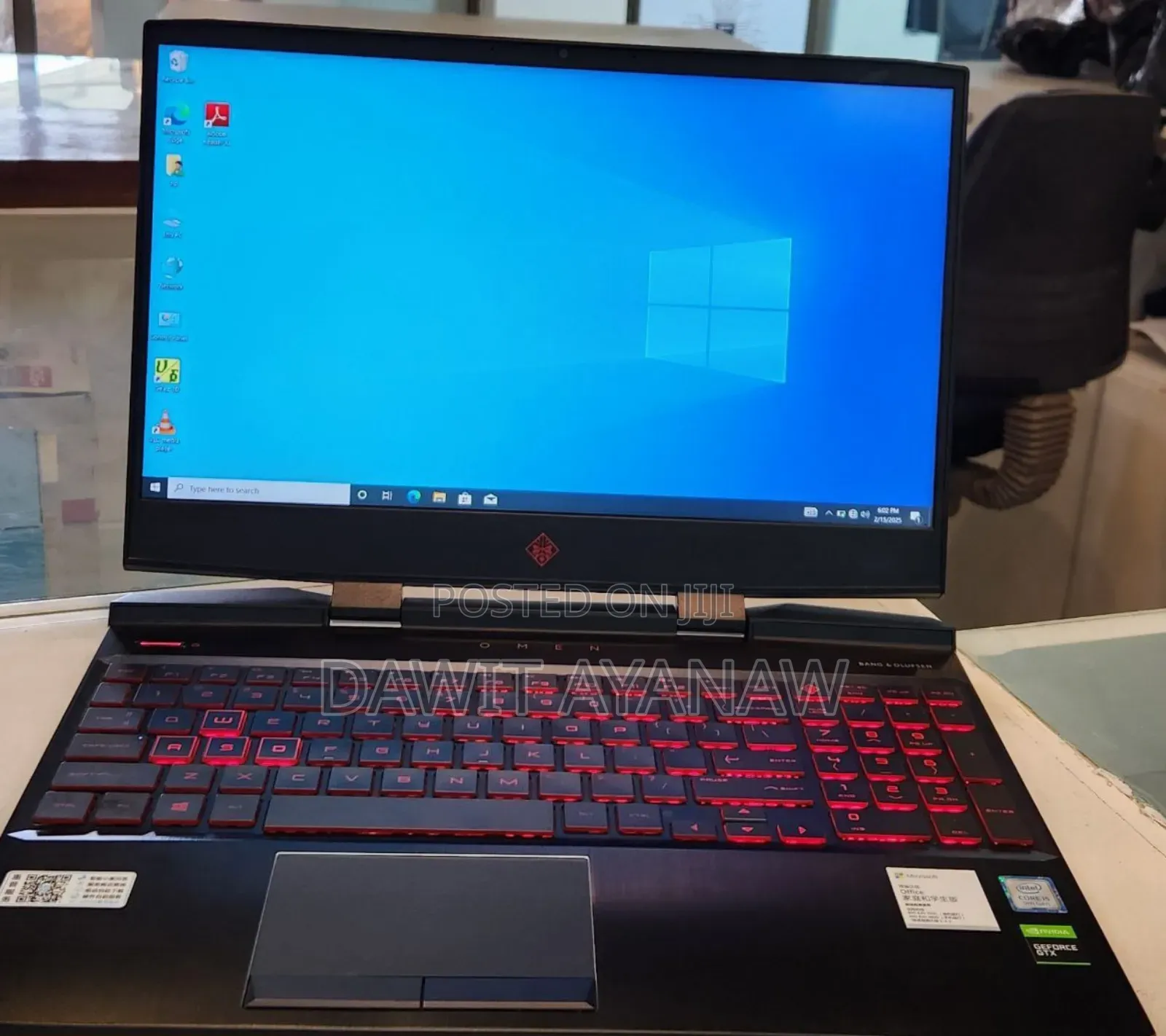 New Laptop HP Omen X 16GB Intel Core I7 SSD 512GB