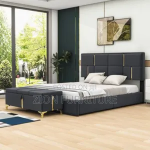 1.50 Bed Plus Storage Bench