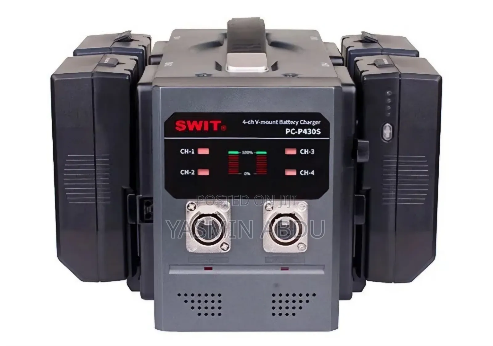 Pc-p430s 4-ch V-mount Fast Charger