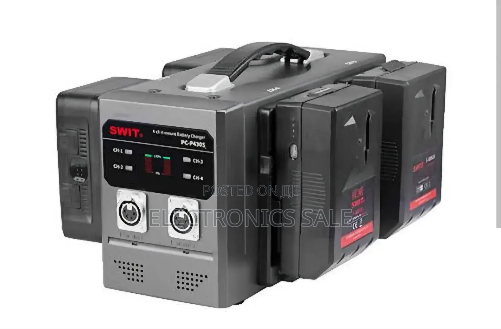 Pc-p430s 4-ch V-mount Fast Charger