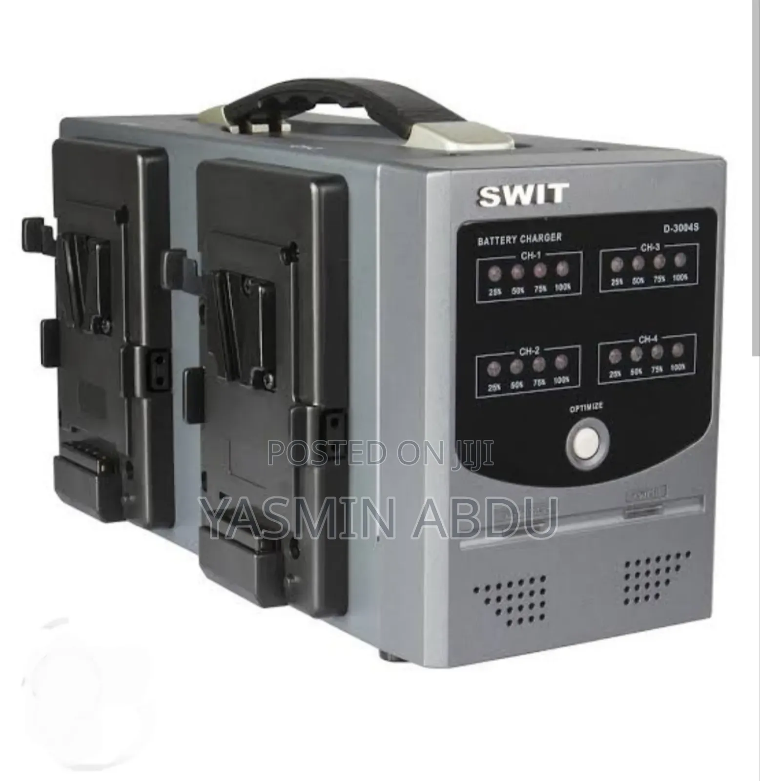 Pc-p430s 4-ch V-mount Fast Charger