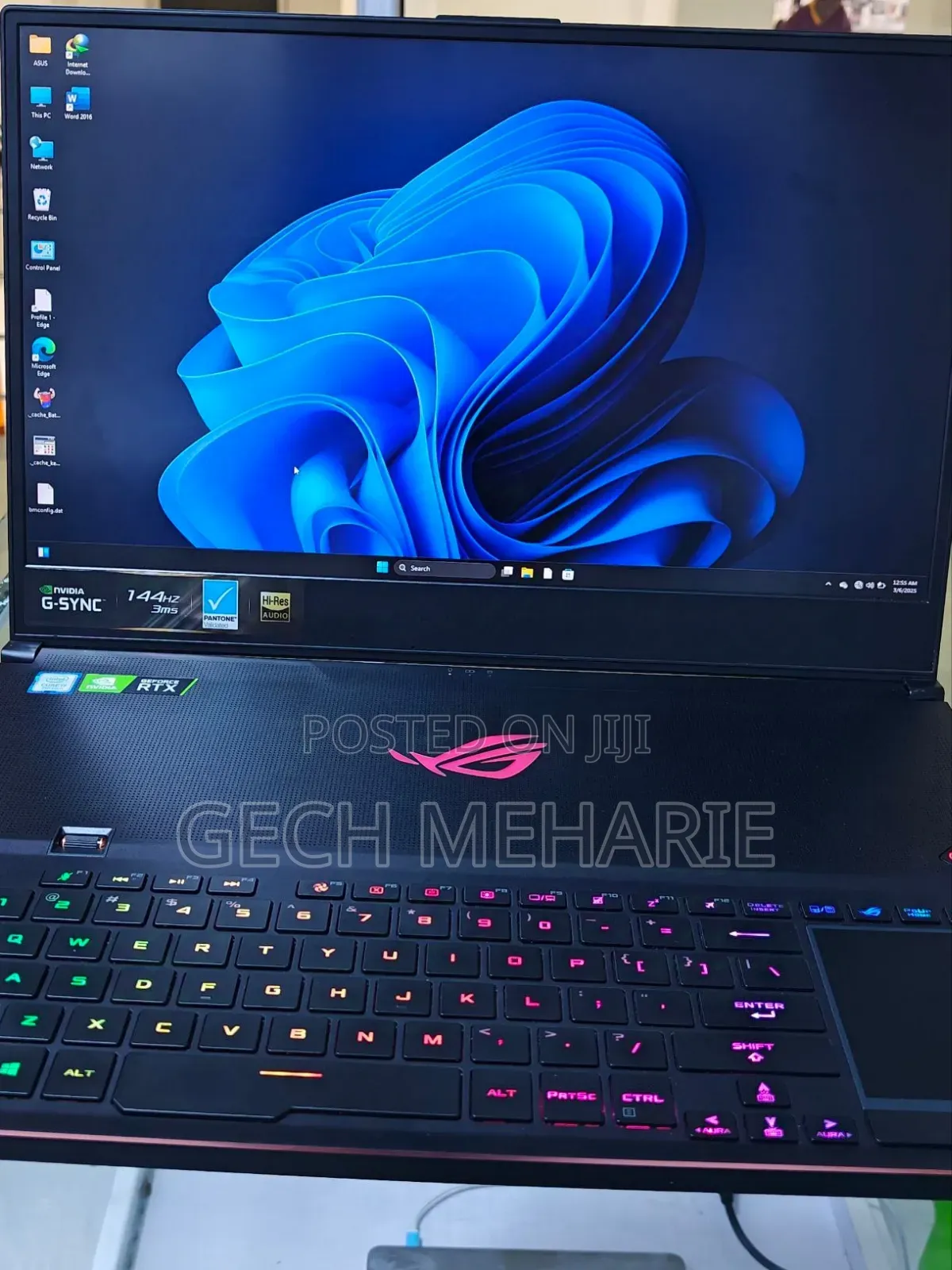 New Laptop Asus ROG Zephyrus S GX701 16GB Intel Core I7 SSD 1T