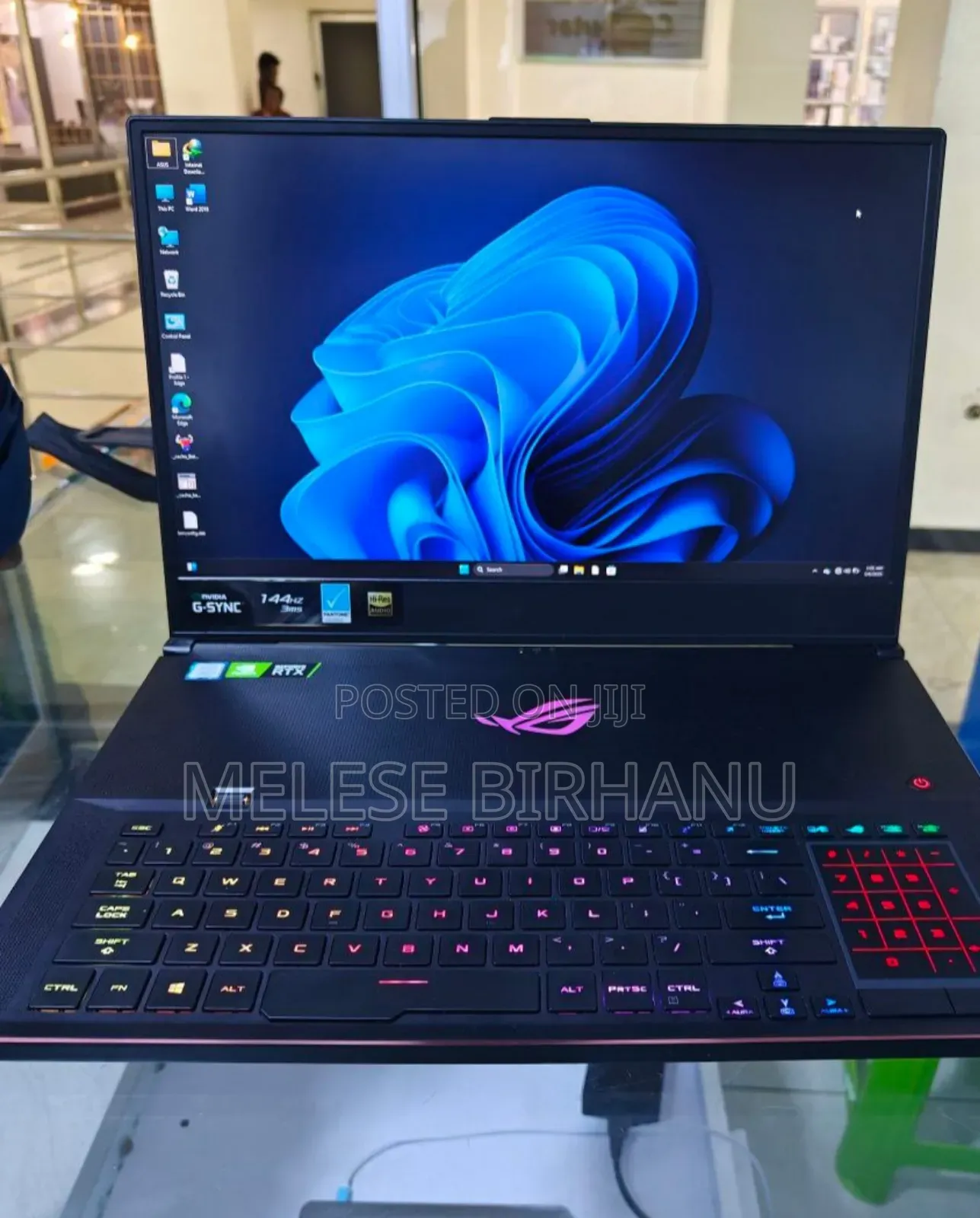 New Laptop Asus ROG Zephyrus G16 16GB Intel Core I7 SSD 1T