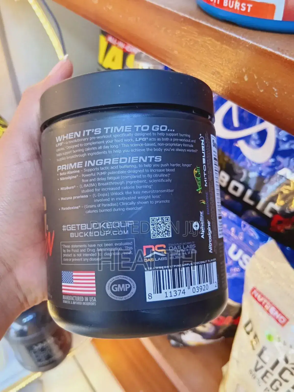 LFG Burn Prework Out