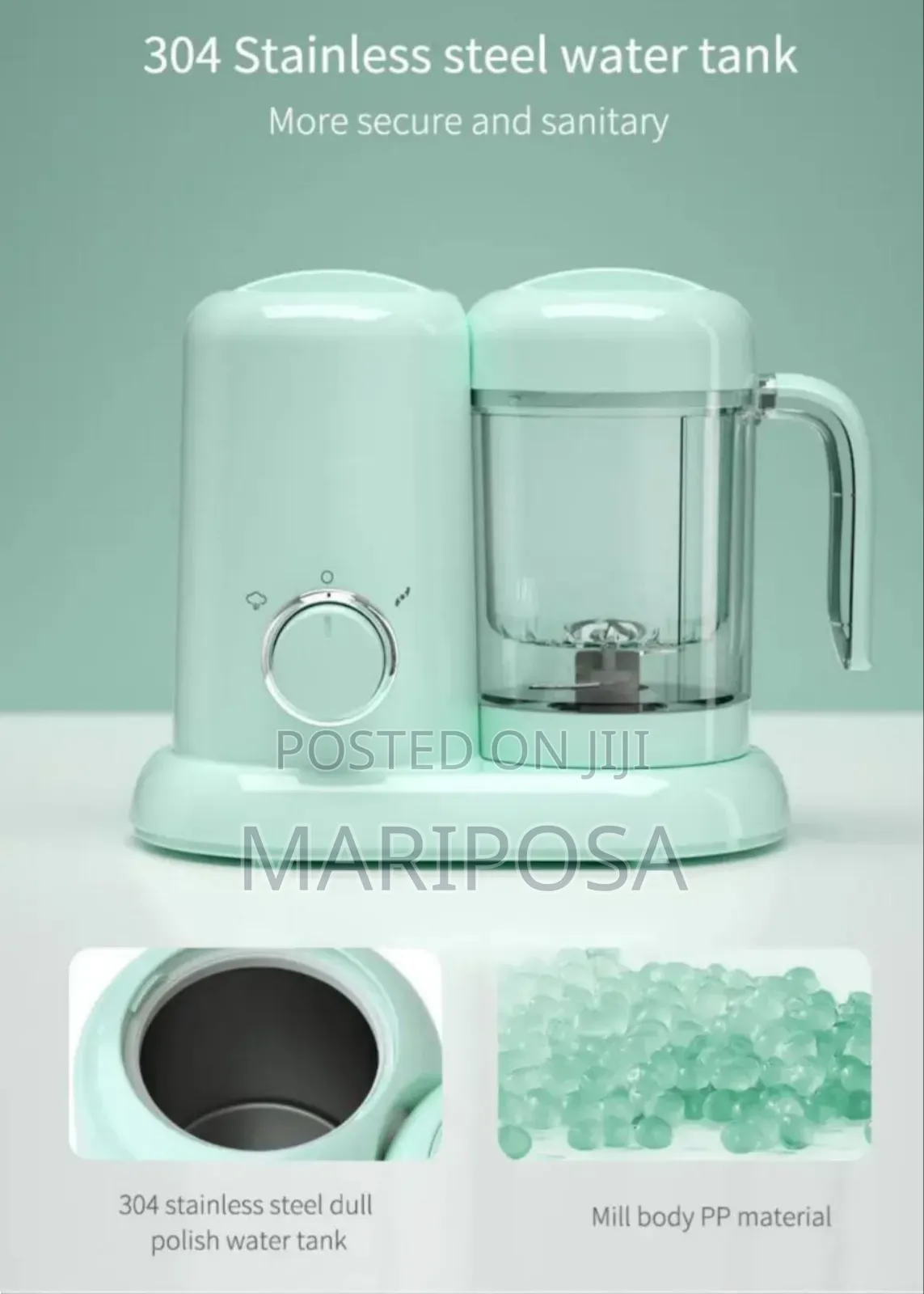 Food Steamer and Grinder