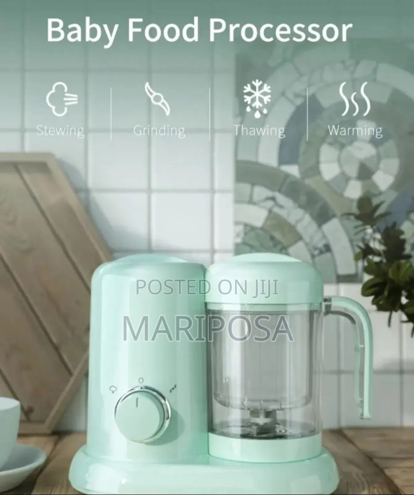 Food Steamer and Grinder