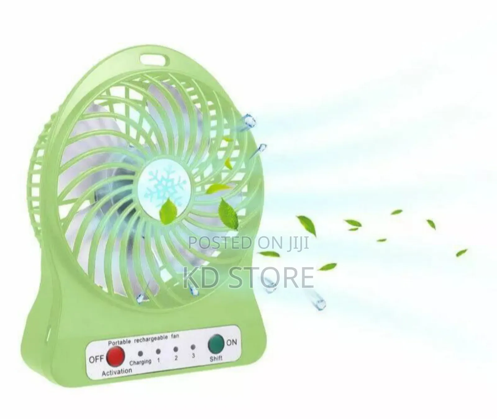  Mini Portable Multifunctional Rechargeable Fan