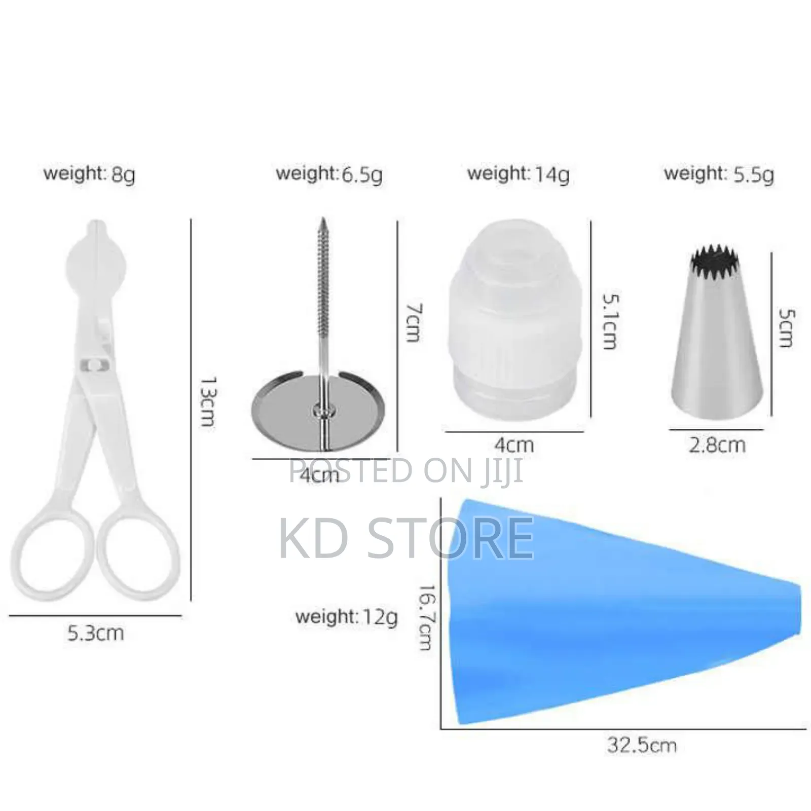 10 Pics Cake Decorating Set