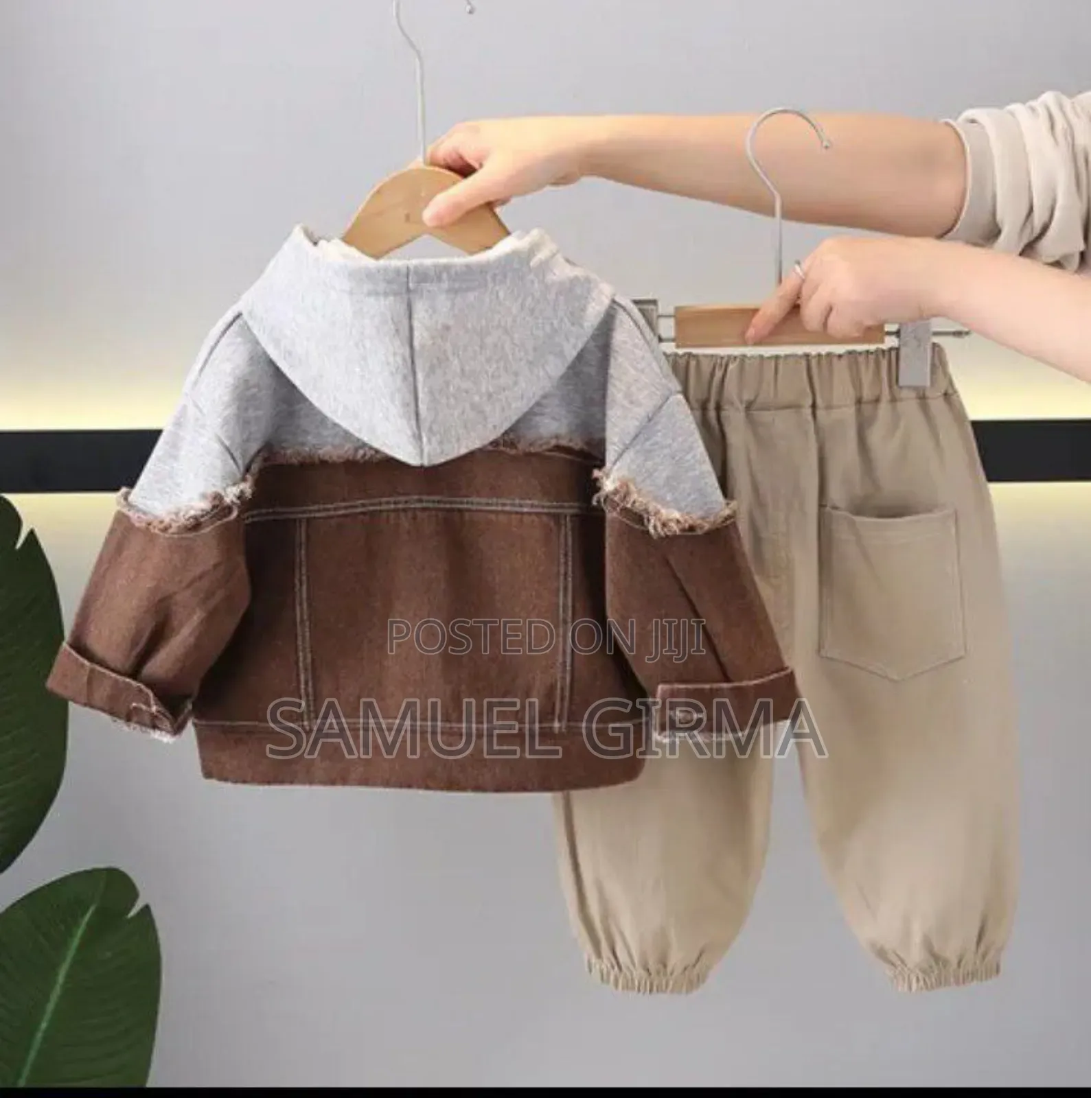 Babyboys Pant,Coat and Tshirt Set (3pc)