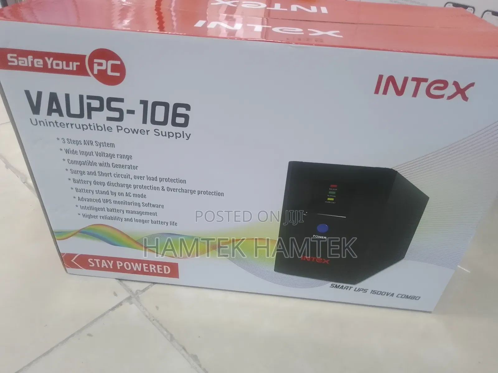Intex Smart Ups 1500 Va