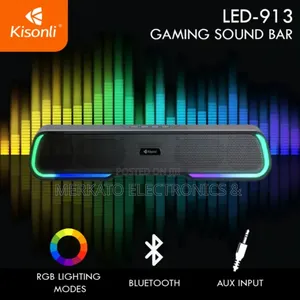 Photo - Kisonli Wireless Speaker | RGB Gaming Sound | High Quality