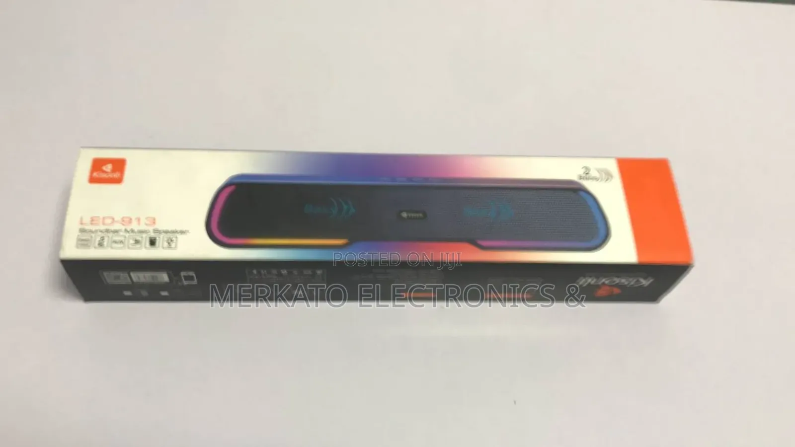 Kisonli Wireless Speaker | RGB Gaming Sound | High Quality