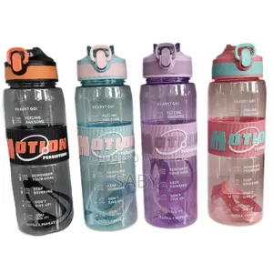 Motion Water Bottle With Straw